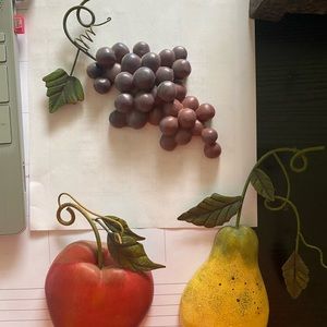 Home Interiors 3-D Fruit wall decor